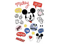 Set 21 stickere Mickey Mouse, Komar, It's a Mickey Thing