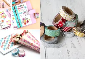 6 moduri creative de a folosi Washi Tape pentru organizare, scrapbooking și proiecte DIY